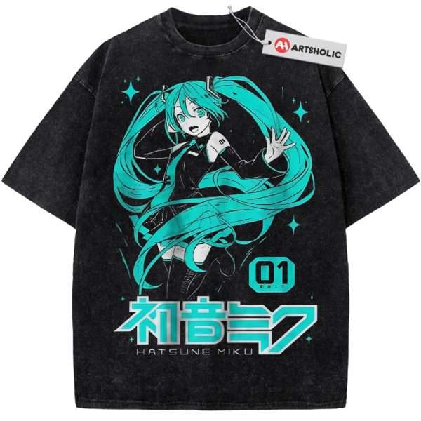 Hatsune Miku Shirt, Anime Shirt, Vintage T-Shirt