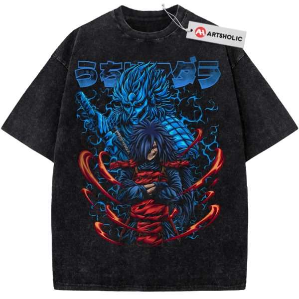 Skull Madara Uchiha Shirt, Naruto Shirt, Anime Shirt, Vintage Tee