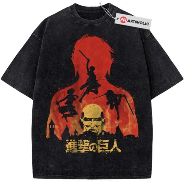Attack On Titan Shirt, AOT Shirt, Anime Shirt, Vintage T-Shirt