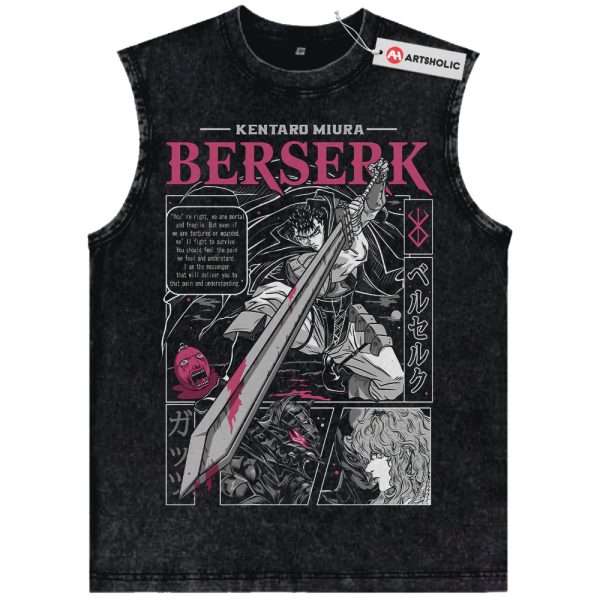 Guts Shirt, Berserk Shirt, Anime Shirt, Vintage T-Shirt