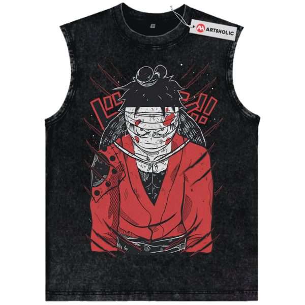 Monkey D Luffy Tank Top, One Piece Tank Top, Anime Tank Top, Vintage Tank Top