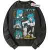 Bulma Sweatshirt, Dragon Ball Sweatshirt, Anime Sweatshirt, Vintage Sweater
