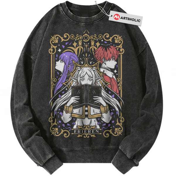 Frieren: Beyond Journey's End Sweatshirt, Anime Sweatshirt, Vintage Sweater