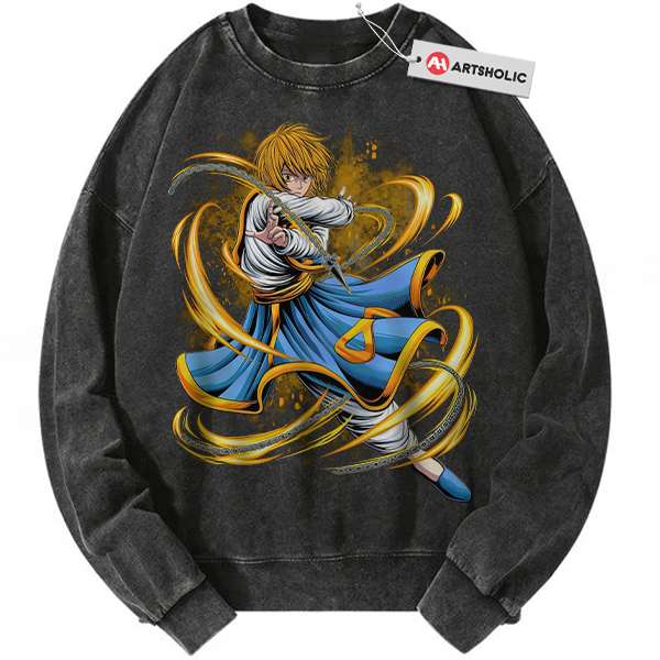Kurapika Sweatshirt, Hunter x Hunter Sweatshirt, HxH Sweatshirt, Anime Sweatshirt, Vintage Sweater