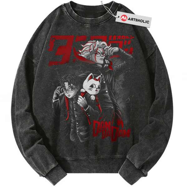 Okarun Sweatshirt, Ken Takakura Sweatshirt, Turbo Granny Sweatshirt, Dandadan Sweatshirt, Anime Sweatshirt, Vintage Sweatshirt