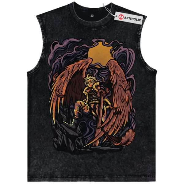 Hawks Tank Top, Keigo Takami Tank Top, MHA Tank Top, Anime Tank Top, Vintage Tank Top