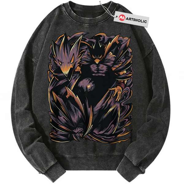 Fumikage Tokoyami Sweatshirt, Tsukuyomi Sweatshirt, MHA Sweatshirt, Anime Sweatshirt, Vintage Sweater