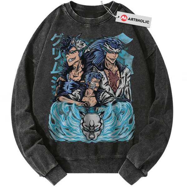 Grimmjow Jaegerjaquez Sweatshirt, Bleach Sweatshirt, Anime Sweatshirt, Vintage Sweatshirt