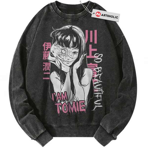 Tomie Kawakami Sweatshirt, Junji Ito Collection Sweatshirt, Anime Sweatshirt, Vintage Sweatshirt