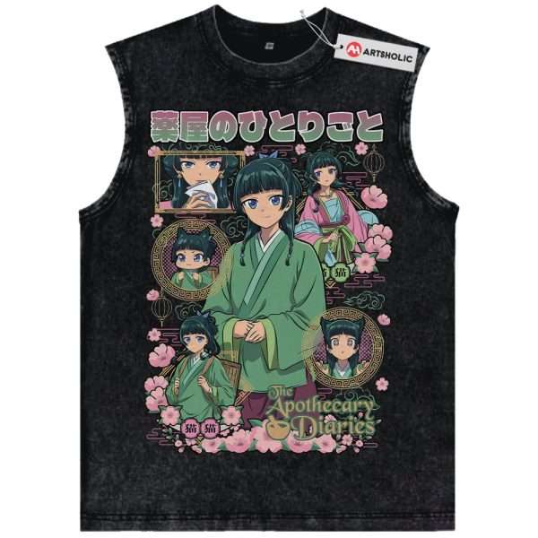 Maomao Tank Top, The Apothecary Diaries Tank Top, Anime Tank Top, Vintage Tank Top
