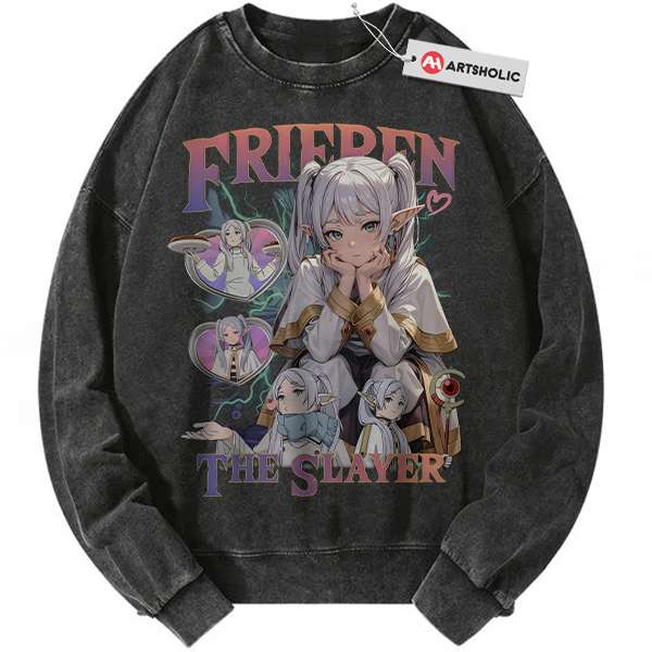 Frieren: Beyond Journey's End Sweatshirt, Anime Sweatshirt, Vintage Sweatshirt