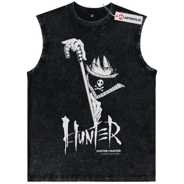 Feitan Tank Top, Hunter x Hunter Tank Top, HxH Tank Top, Anime Tank Top, Vintage Tank Top