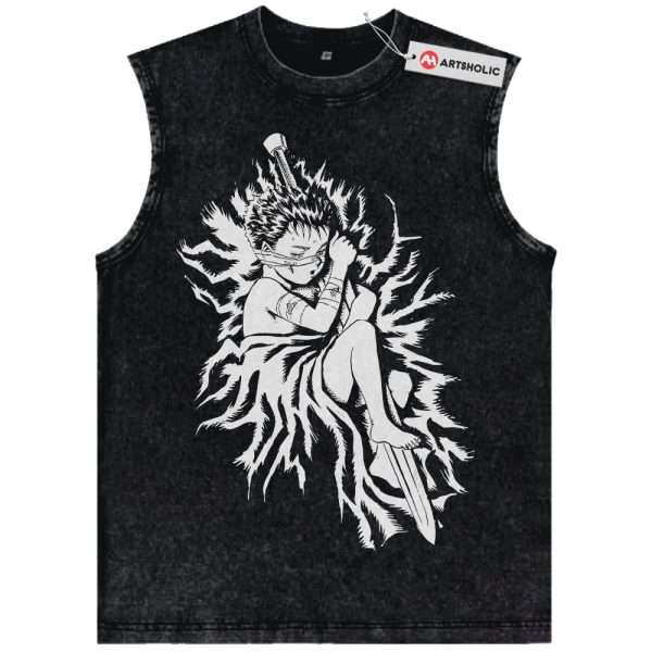 Guts Tank Top, Berserk Tank Top, Anime Tank Top, Vintage Tank Top