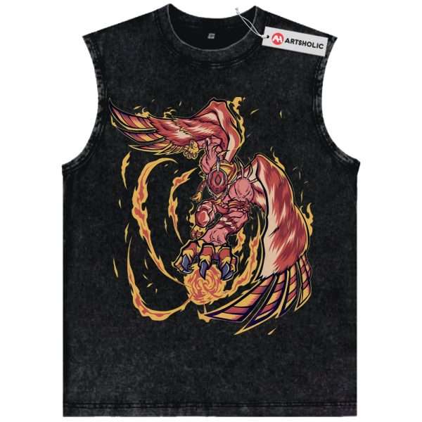 Garudamon Tank Top, Digimon Adventure Tank Top, Anime Tank Top, Vintage Tank Top