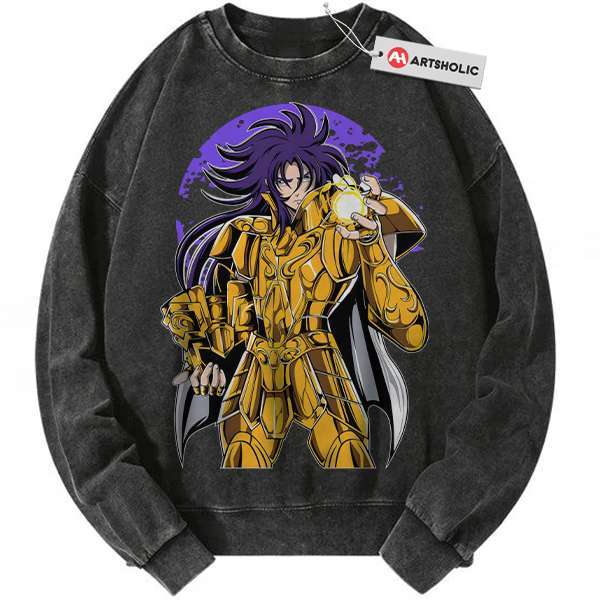 Gemini Saga Sweatshirt, Saint Seiya Sweatshirt, Anime Sweatshirt, Vintage Sweater