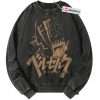 Guts Sweatshirt, Berserk Sweatshirt, Anime Sweatshirt, Vintage Sweatshirt