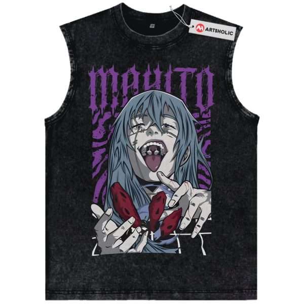 Mahito Tank Top, Jujutsu Kaisen Tank Top, Anime Tank Top, Vintage Tank Top