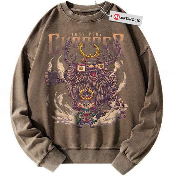 Tony Tony Chopper Sweatshirt, One Piece Sweatshirt, Anime Sweatshirt, Vintage Sweater