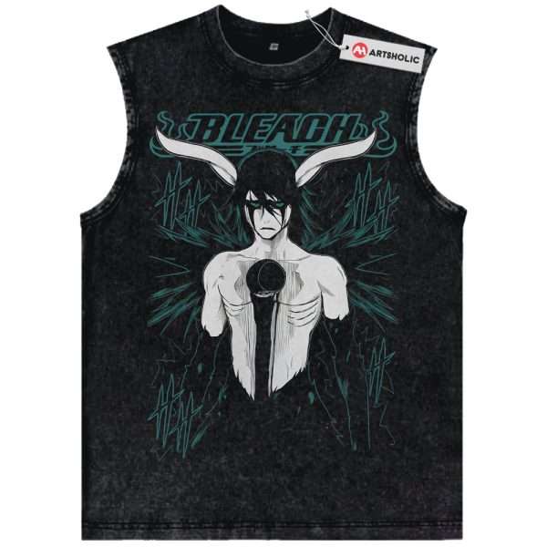 Ulquiorra Cifer Tank Top, Bleach Tank Top, Anime Tank Top, Vintage Tank Top