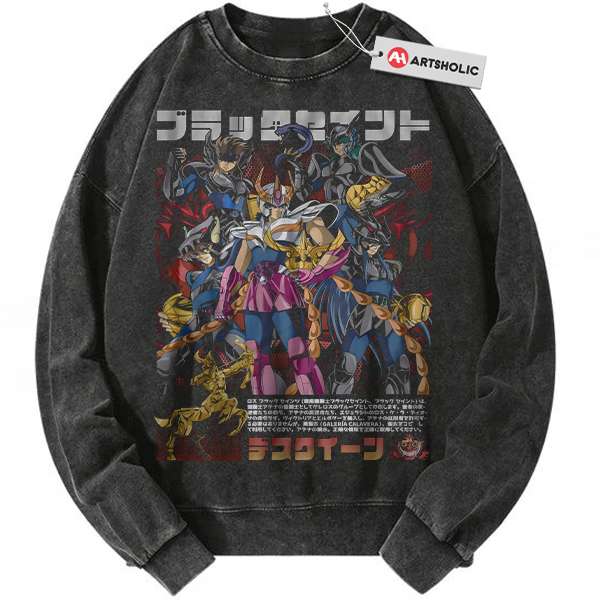 Saint Seiya Sweatshirt, Anime Sweatshirt, Vintage Sweatshirt