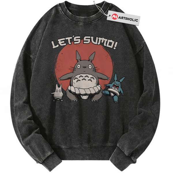 My Neighbor Totoro Sweatshirt, Studio Ghibli Sweatshirt, Anime Sweatshirt, Vintage Sweater