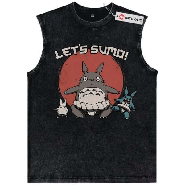 My Neighbor Totoro Tank Top, Studio Ghibli Tank Top, Anime Tank Top, Vintage Tank Top