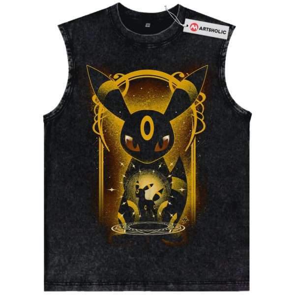 Umbreon Tank Top, Pokemon Tank Top, PKM Tank Top, Anime Tank Top, Vintage Tank Top
