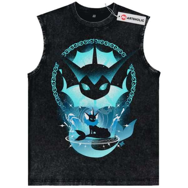 Vaporeon Tank Top, Pokemon Tank Top, PKM Tank Top, Anime Tank Top, Vintage Tank Top