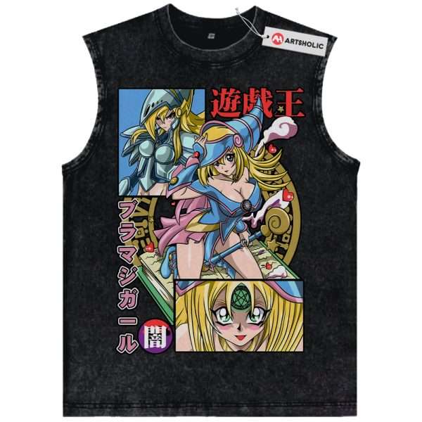 Dark Magician Girl Tank Top, Anime Tank Top, Vintage Tank Top