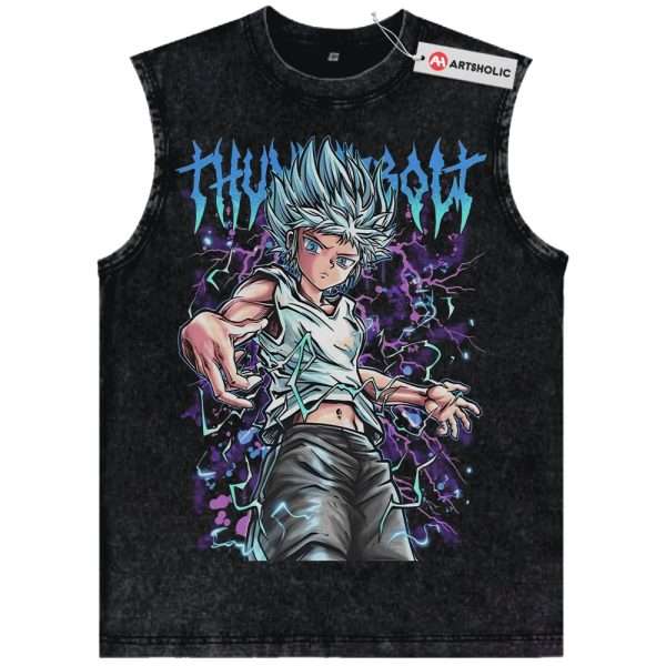 Killua Zoldyck Tank Top, Hunter x Hunter Tank Top, HxH Tank Top, Anime Tank Top, Vintage Tank Top