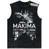 Makima Tank Top, Chainsaw Man Tank Top, Anime Tank Top, Vintage Tank Top