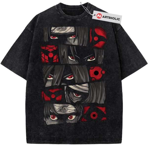 Sharingan Shirt, Naruto Shirt, Anime Shirt, Vintage T-Shirt