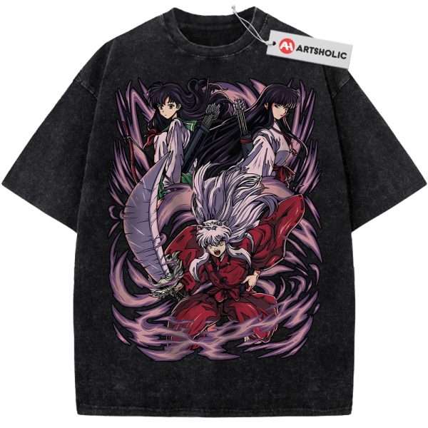 Kikyo Shirt, Kagome Shirt, Inuyasha Shirt, Anime Shirt, Vintage T-Shirt