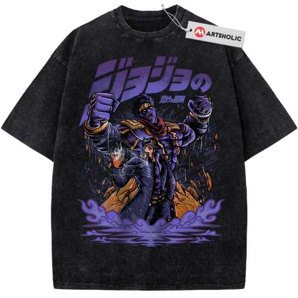 Jotaro Kujo Shirt, JoJo's Bizarre Adventure Shirt, Anime Shirt, Vintage T-Shirt