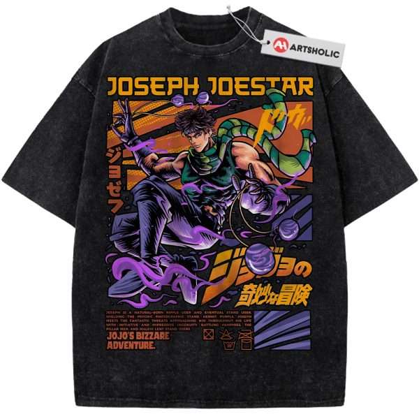Joseph Joestar Shirt, JoJo's Bizarre Adventure Shirt, Anime Shirt, Vintage Tee