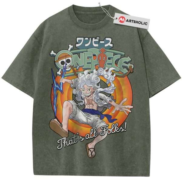 Monkey D Luffy Shirt, One Piece Shirt, Anime Shirt, Vintage Tee