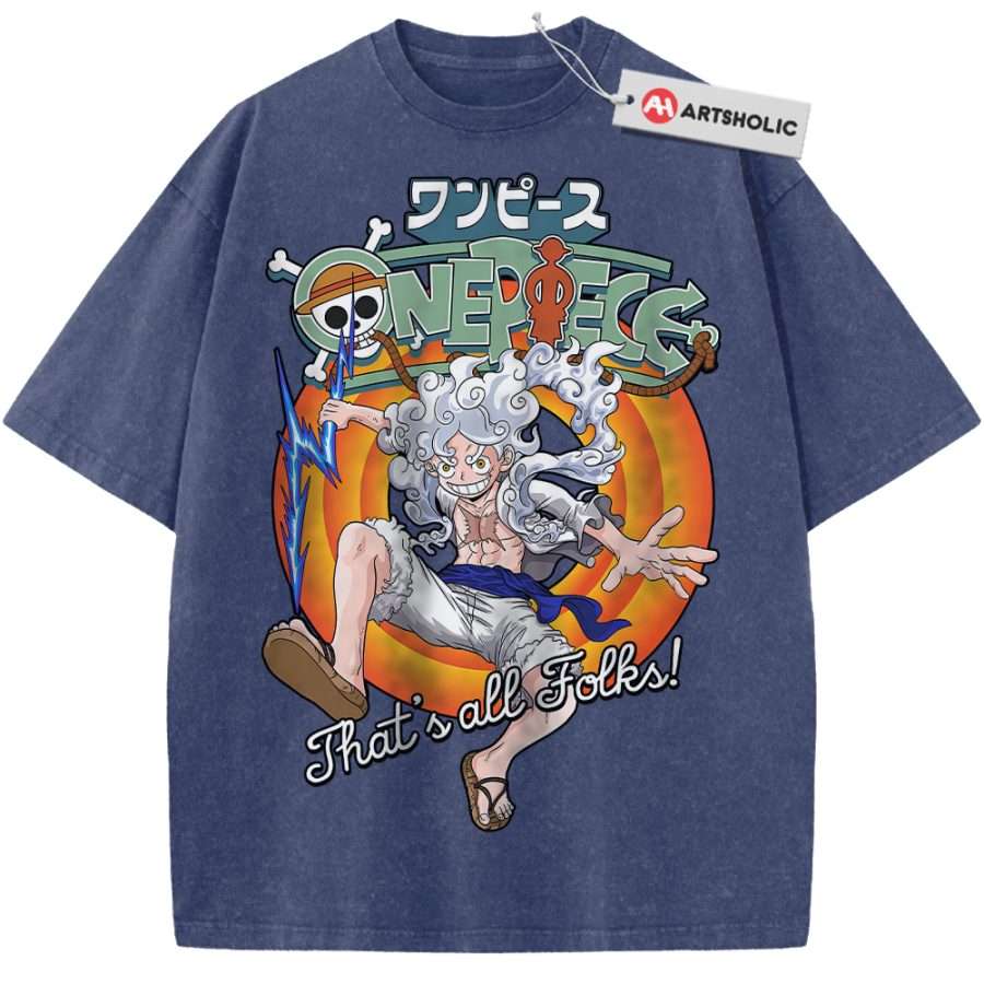 Monkey D Luffy Shirt, One Piece Shirt, Anime Shirt, Vintage Tee