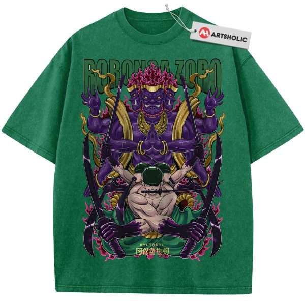 Roronoa Zoro Shirt, One Piece Shirt, Anime Shirt, Vintage Tee