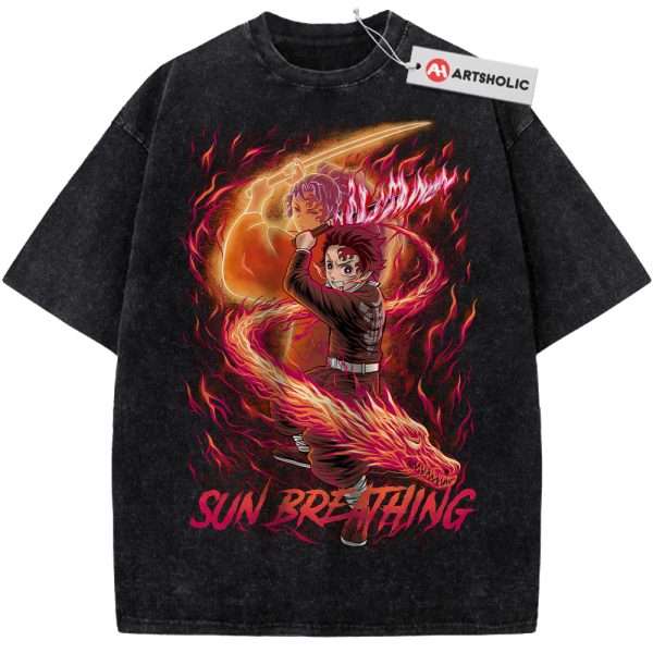Tanjiro Kamado Shirt, Demon Slayer Shirt, Anime Shirt, Vintage T-Shirt