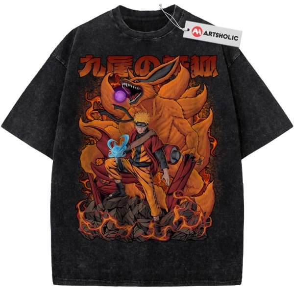 Kurama Shirt, Naruto Shirt, Anime Shirt, Vintage T-Shirt