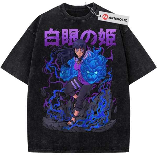 Hinata Hyuga Shirt, Naruto Shirt, Anime Shirt, Vintage T-Shirt