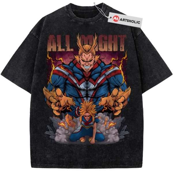 All Might Shirt, Toshinori Yagi shirt, MHA Shirt, Anime Shirt, Vintage T-Shirt