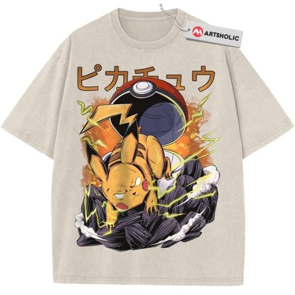 Pikachu Shirt, Pokemon shirt, Anime Shirt, Vintage T-Shirt