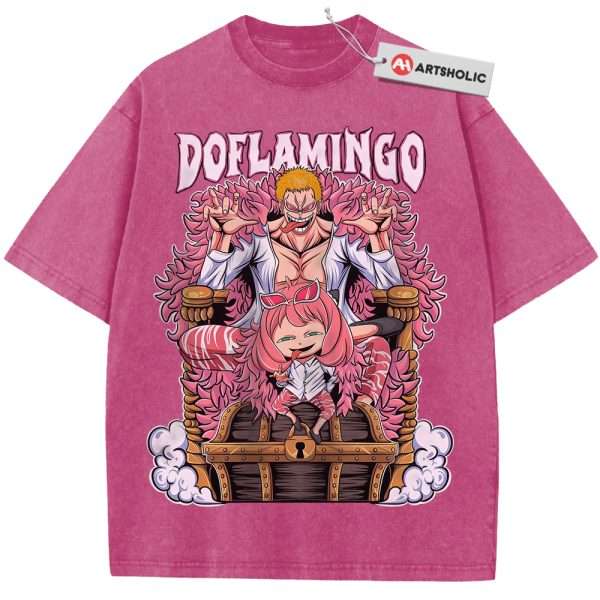 Doflamingo Shirt, One Piece Shirt, Anya Forger Shirt, Spy x Family Shirt, Anime Shirt, Vintage Tee