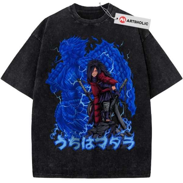 Madara Uchiha Shirt, Naruto Shirt, Anime Shirt, Vintage Tee