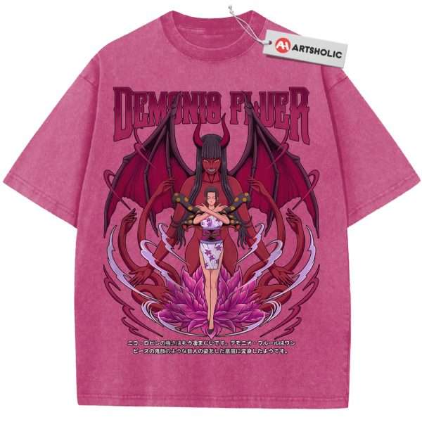 Nico Robin Shirt, One Piece Shirt, Anime Shirt, Vintage Tee