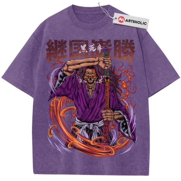 Kokushibo Shirt, Demon Slayer Shirt, Anime Shirt, Vintage Tee