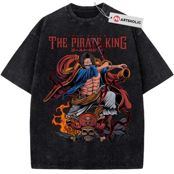 Gol D Roger Shirt, One Piece Shirt, Anime Shirt, Vintage Tee