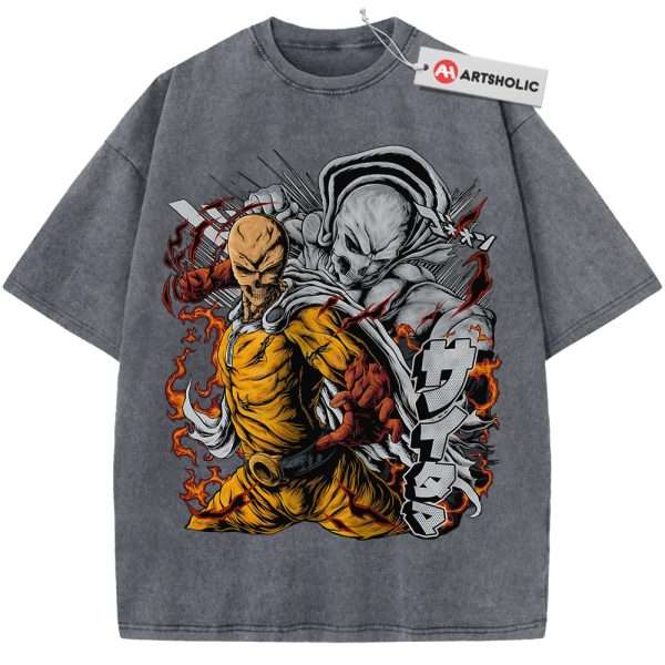 Saitama Shirt, One Punch Man Shirt, Anime Shirt, Vintage Tee