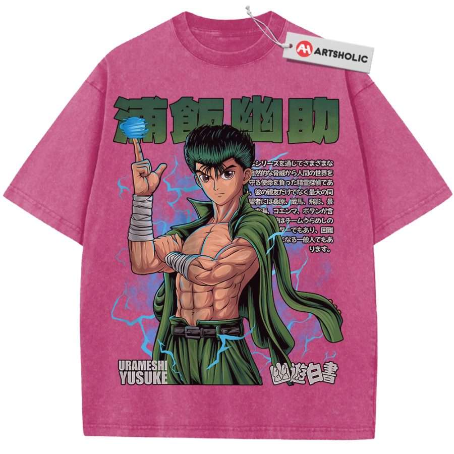 カードダスその他 Yu Yu Hakusho anime tee Hiei Yuyu Hakusho Streetwear T-Shirt | Anime Ape